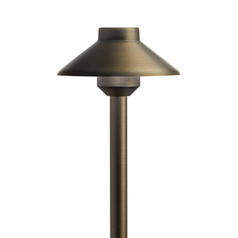 Short Stepped Dome 12V 2700K Path Light Centennial Brass (2|15821CBR27)