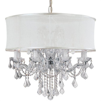 Brentwood 12 Light Swarovski Strass Crystal Smooth Shade Polished Chrome Chandelier (205|4489-CH-SMW-CL-S)