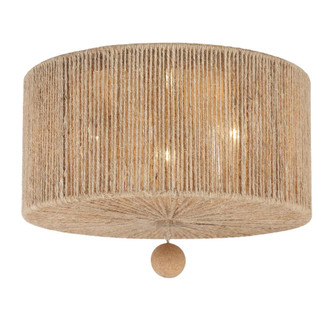Jessa 16'' Burnished Silver Flush Mount (205|JES-B7103-BS)
