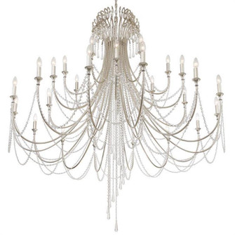 Arcadia 28 Light Antique Silver Chandelier (205|ARC-1929-SA-CL-MWP)