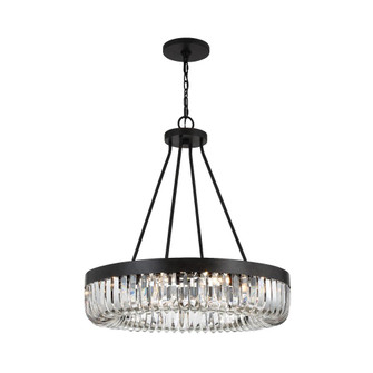 Alister 28.25'' Charcoal Bronze Chandelier (205|ALI-B2010-CZ)