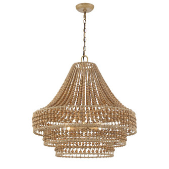 Silas 26.75'' Burnished Silver Chandelier (205|SIL-B6006-BS)