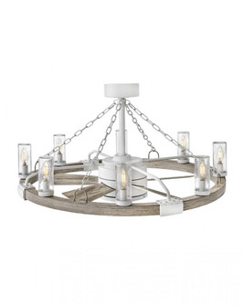 Sawyer 36'' with 28'' LED Smart Fandelier (87|902928FMW-LWD)