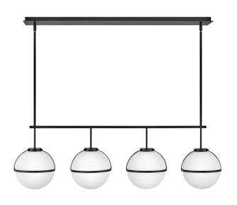 Medium Four Light Linear (87|39675BK)