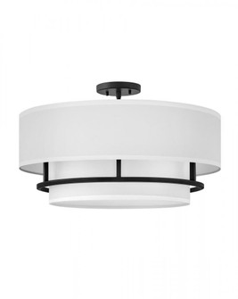 Medium Semi-Flush Mount (87|38894BK)