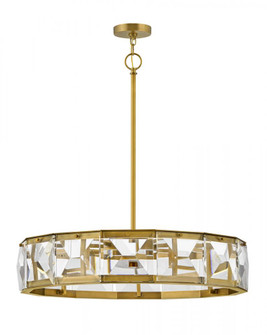 Medium LED Drum Chandelier (88|FR30105HBR)