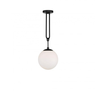 Becker 1-Light Pendant in Matte Black (128|7-180-1-89)