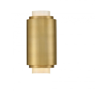 Beacon 2-Light Wall Sconce in Burnished Brass (128|9-183-2-171)