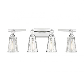 Albany 4-Light Bathroom Vanity Light in Polished Chrome (128|8-560-4-11)