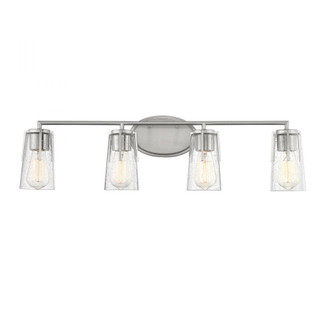 Sacremento 4-Light Bathroom Vanity Light in Satin Nickel (128|8-7045-4-SN)