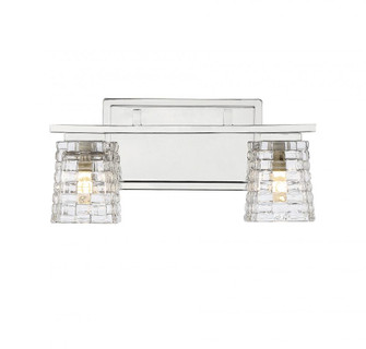 Northam 2-light Bathroom Vanity Light In Polished Chrome (128|8-4560-2-11)