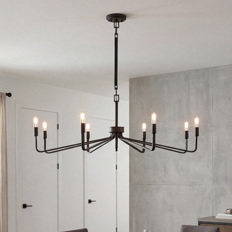 Salem 8-Light Chandelier in Forged Iron (128|1-6400-8-190)