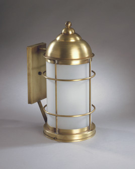 Nautical Wall Dark Antique Brass Medium Base Socket Seedy Marine Glass (850|3531-DAB-MED-FST)