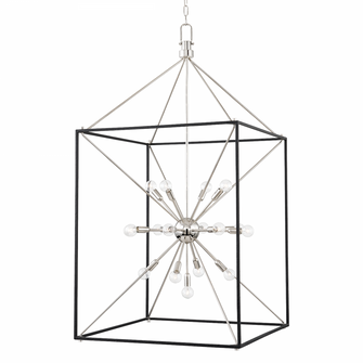Glendale Lantern (57|8927-PN/BK)
