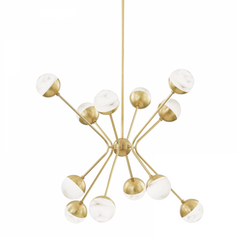 12 LIGHT CHANDELIER (57|2836-AGB)