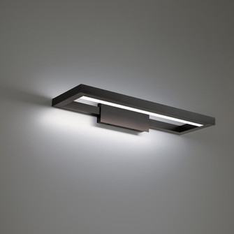 VIEW 28IN VANITY/SCONCE 3500K 3CCT (1357|WS-89128-35-BK)