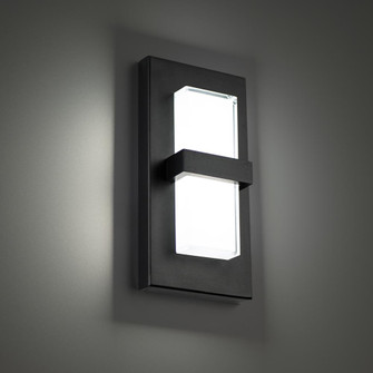 BANDEAU 10IN OUTDOOR SCONCE 3000K 3CCT (1357|WS-W21110-30-BK)