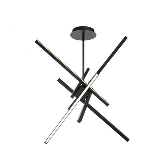 PARALLAX Chandelier Light (1357|PD-73129-BK)