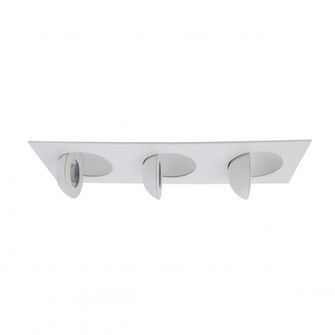 LOTOS 2IN SQUARE ADJUSTABLE 3 LIGHT (1357|R2ESAR-3-W930-WT)