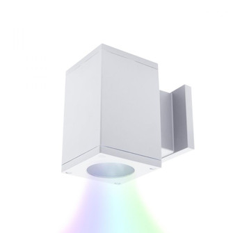 Cube Architectural 5'' LED Color Changing Wall Light (1357|DC-WS05-FS-CC-WT)