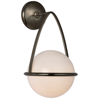 Lisette Bracketed Sconce (279|ARN 2362BZ-WG)