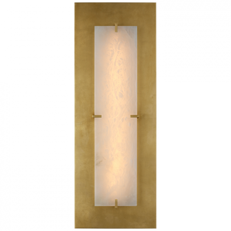 Dominica Large Rectangle Sconce (279|ARN 2923G/ALB)