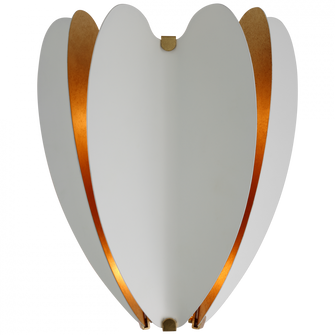 Danes Small Sconce (279|KS 2130WHT/G)