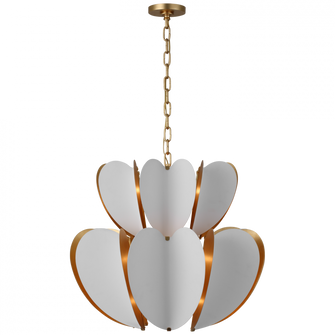 Danes Two Tier Chandelier (279|KS 5132WHT/G)