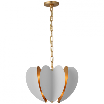 Danes Small Chandelier (279|KS 5130WHT/G) Danes Small Chandelier (279|KS 5130WHT/G)