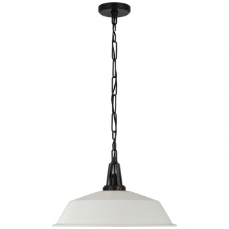 Layton 20'' Pendant (279|CHC 5462BZ-WHT)