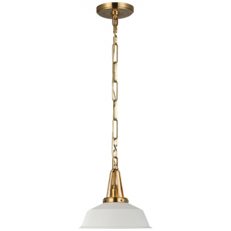 Layton 10'' Pendant (279|CHC 5460AB-WHT)