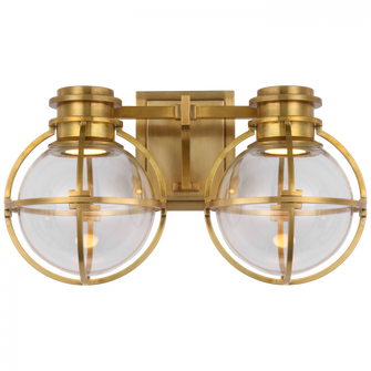 Gracie Double Sconce (279|CHD 2482AB-CG)