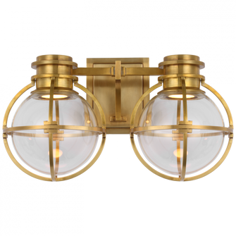 Gracie Double Sconce (279|CHD 2482AB-CG)