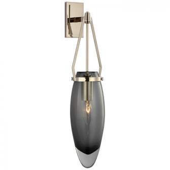 Myla Medium Bracketed Sconce (279|CHD 2420PN-SMG)