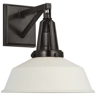 Layton 10'' Sconce (279|CHD 2455BZ-WHT)