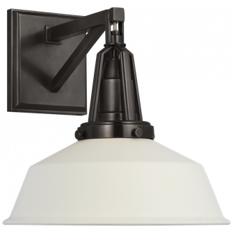 Layton 10'' Sconce (279|CHD 2455BZ-WHT)