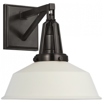 Layton 10'' Sconce (279|CHD 2455BZ-WHT)