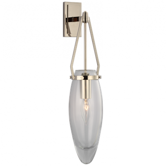 Myla Medium Bracketed Sconce (279|CHD 2420PN-CG)