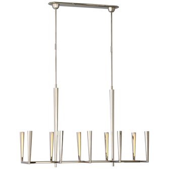 Galahad Large Linear Chandelier (279|TOB 5715PN)