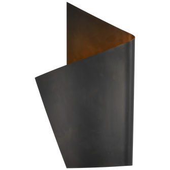 Piel Left Wrapped Sconce (279|KW 2632BZ)