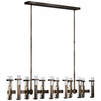 Malik Large Linear Chandelier (279|S 5915BZ-CG)