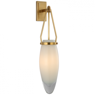 Myla Medium Bracketed Sconce (279|CHD 2420AB-WG)