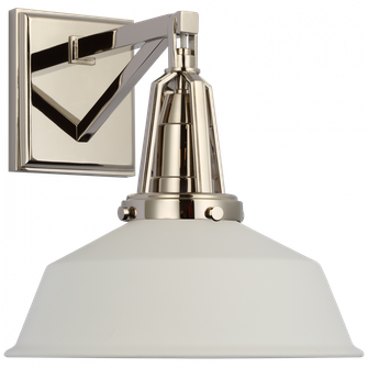Layton 10'' Sconce (279|CHD 2455PN-WHT)