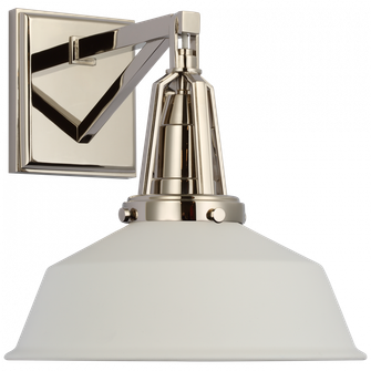 Layton 10'' Sconce (279|CHD 2455PN-WHT)
