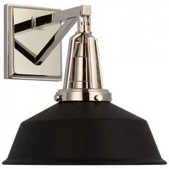 Layton 10'' Sconce (279|CHD 2455PN-BLK)