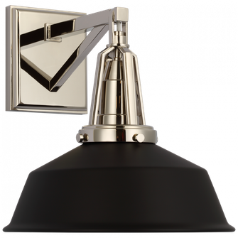 Layton 10'' Sconce (279|CHD 2455PN-BLK)