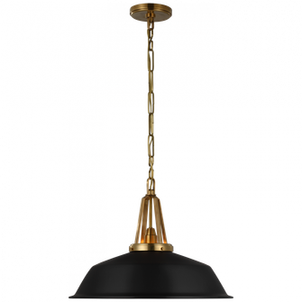 Layton 20'' Pendant (279|CHC 5462AB-BLK)