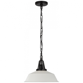 Layton 14'' Pendant (279|CHC 5461BZ-WHT)