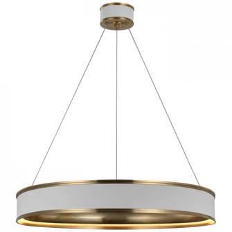 Connery 30'' Ring Chandelier (279|CHC 1615WHT/AB)