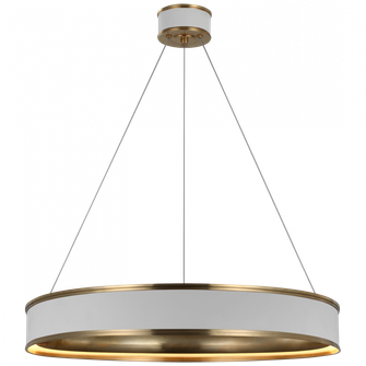 Connery 30'' Ring Chandelier (279|CHC 1615WHT/AB)